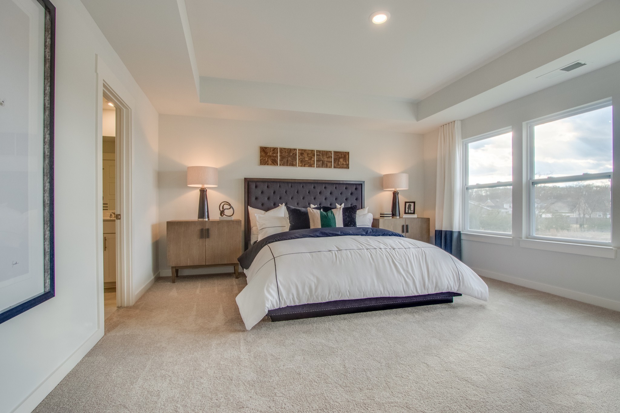 219 Goldfinch Road Mount Juliet, TN 37122 - Photo 20 of 23 a spacious bedroom with a bed and a large window