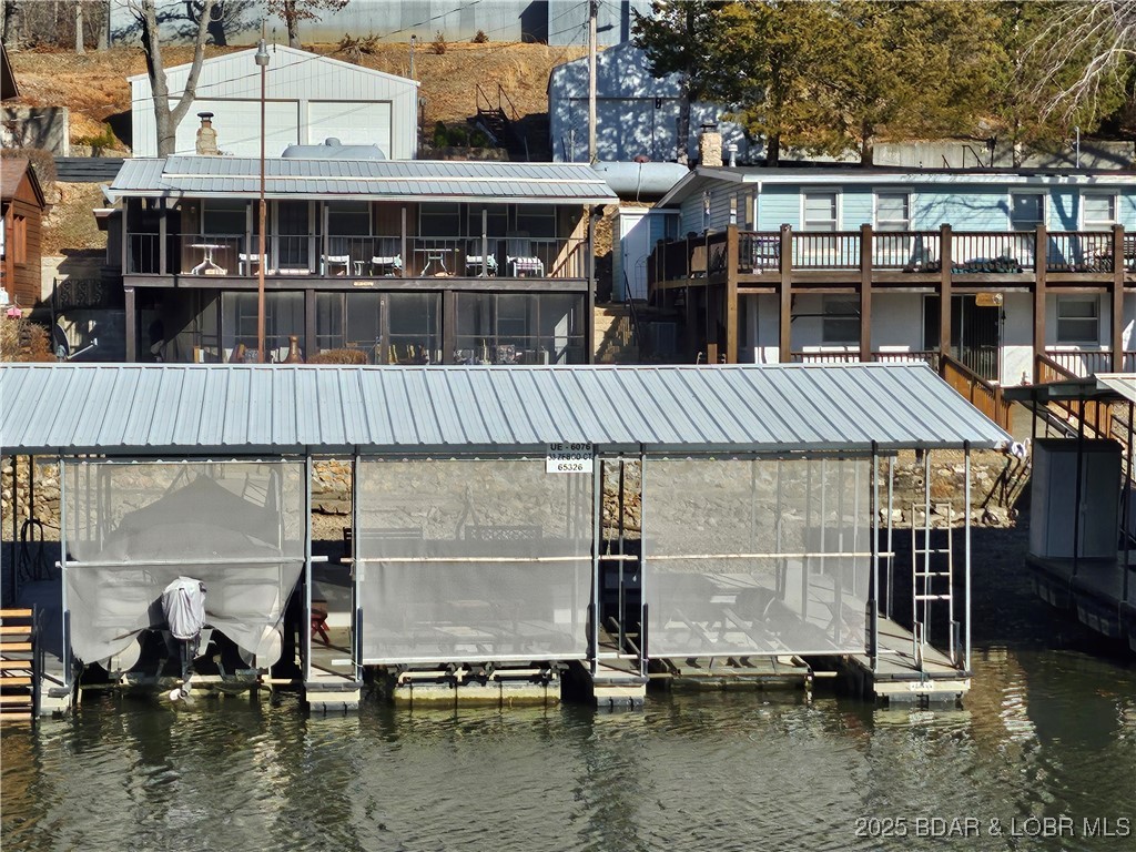 33 Zebco Court Edwards, MO 65326 - Photo 6 of 50 View of the dock, house & garage taken from the Br
