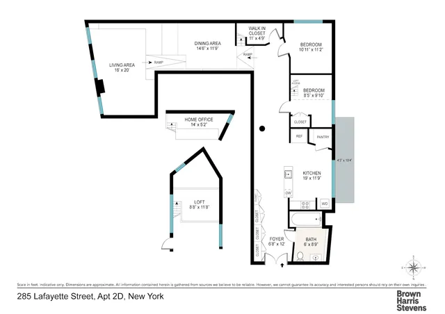 $2,750,000 | 285 Lafayette Street, Unit 2D | NoLita
