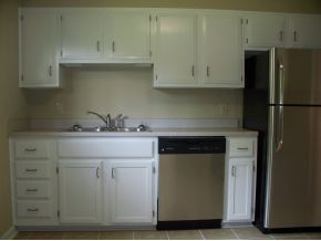 Kitchen with new appliances