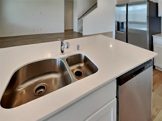 a close view of utility and utility room