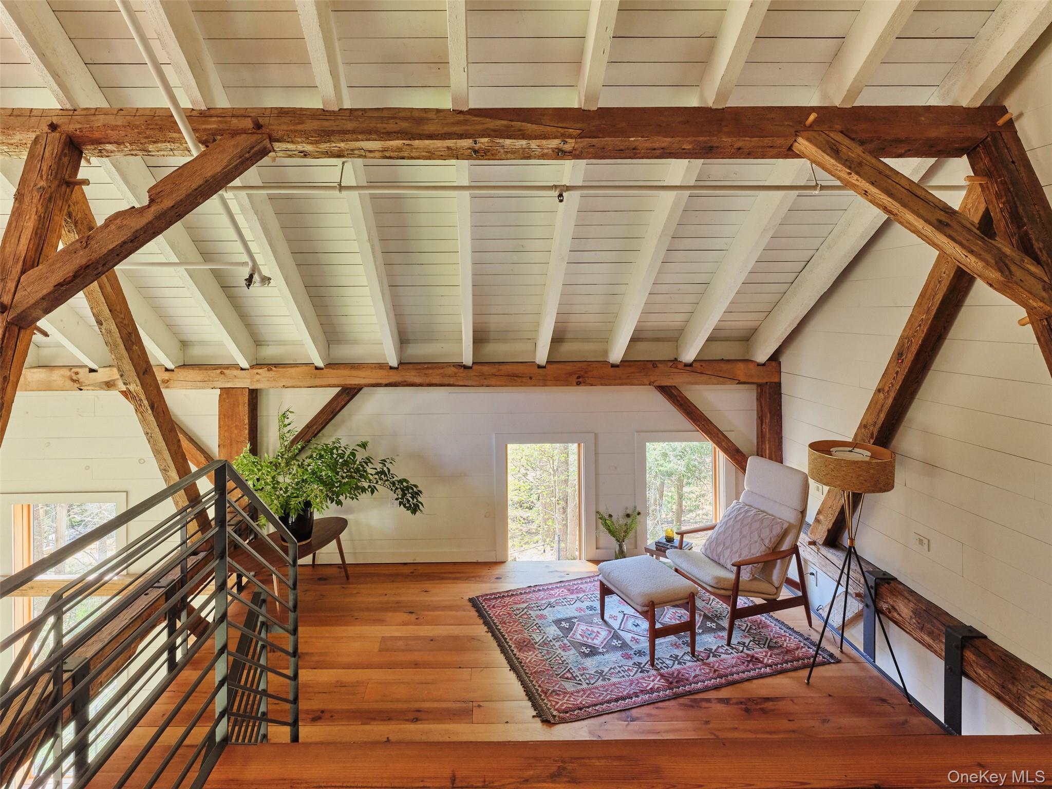 55 Woods Road Barryville, NY 12719 - Photo 26 of 50 a view of a porch with seating space