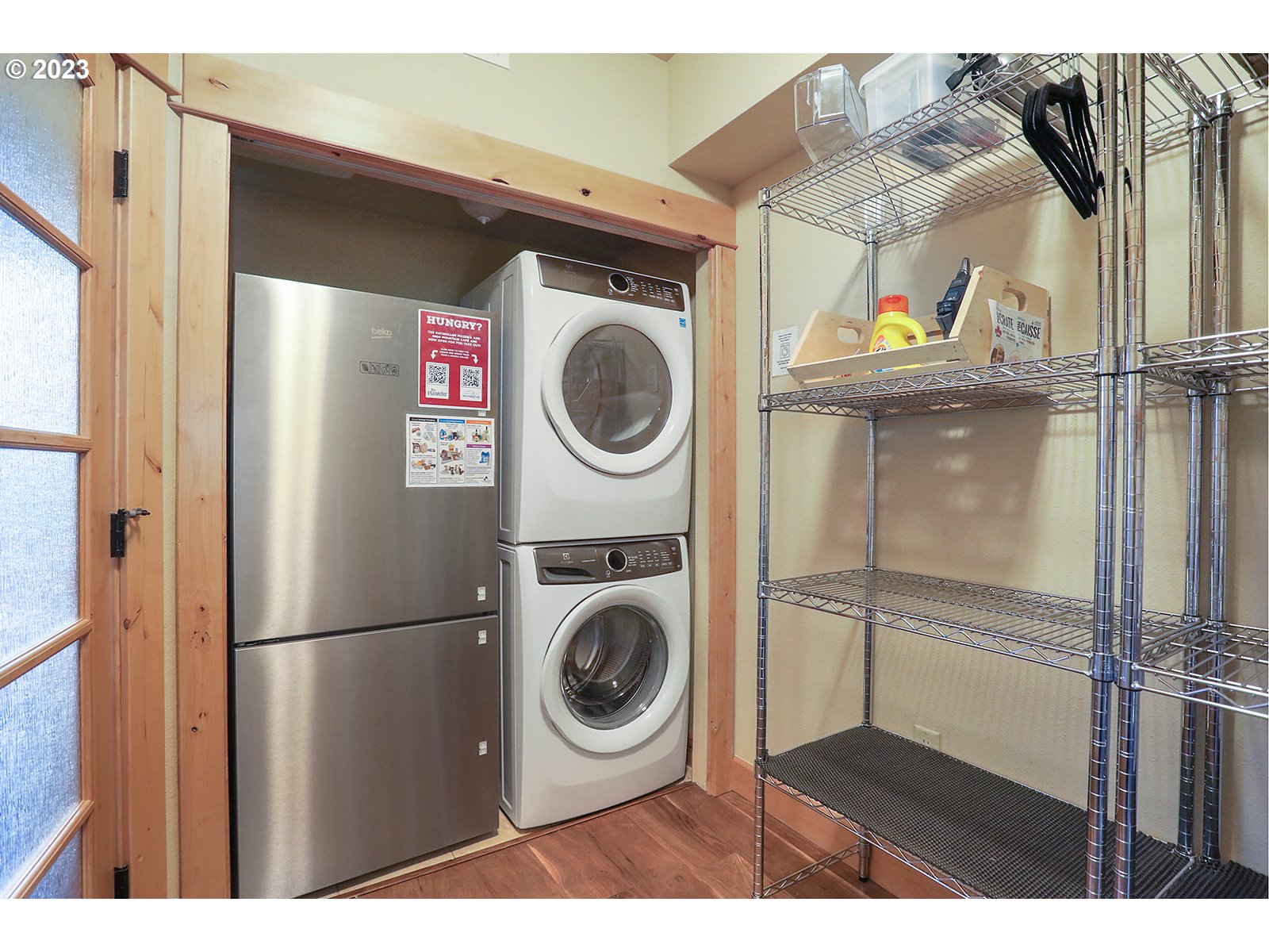 31226 East Collins Lake Road, Unit 27 Government Camp, OR 97028 - Photo 29 of 48 a utility room with dryer and washer