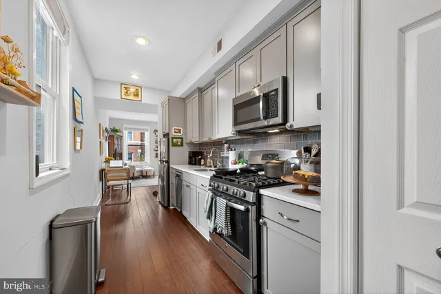 a close up view of washer and dryer