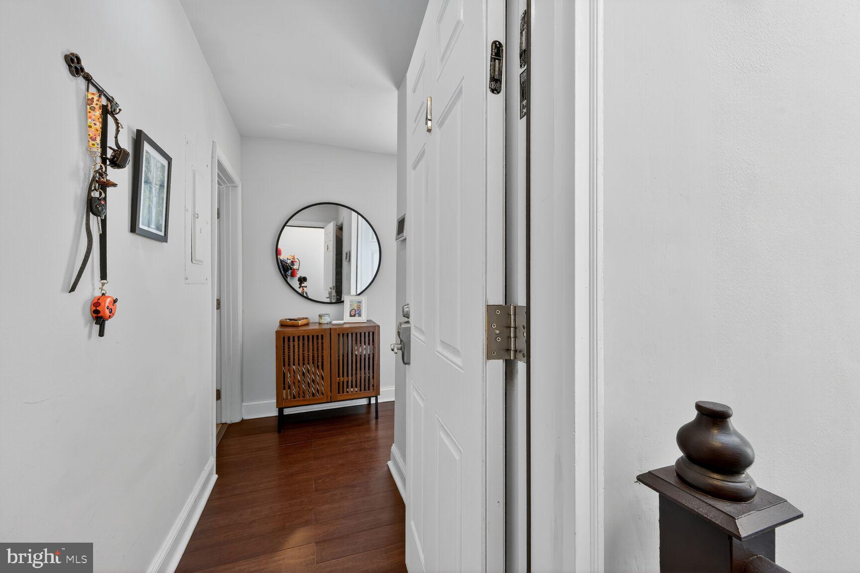 1409 Hopkins Street Northwest Washington, DC 20036 - Photo 28 of 44 a view of a hallway with entryway