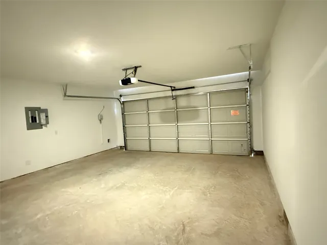 a view of a backyard with garden