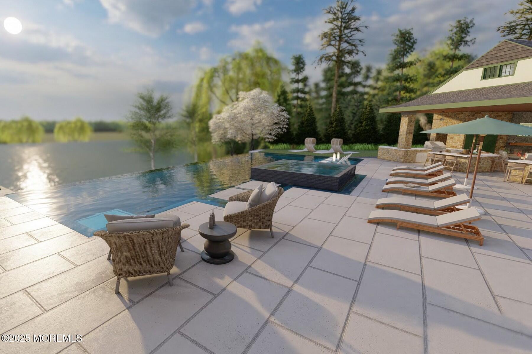 1 Hance Road Fair Haven, NJ 07704 - Photo 17 of 20 Waterfront Terrace Rendering