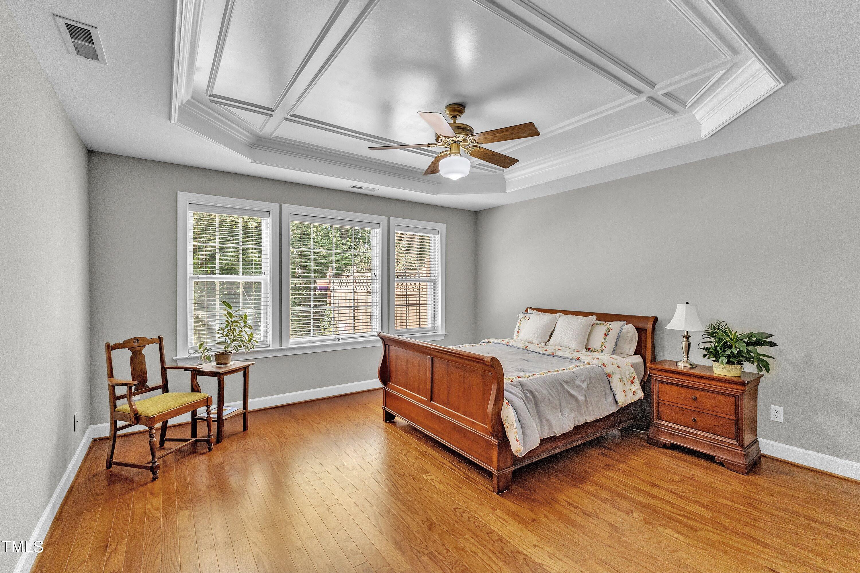 3721 Old Post Road Raleigh, NC 27612 - Photo 4 of 63 Main level primary bedroom