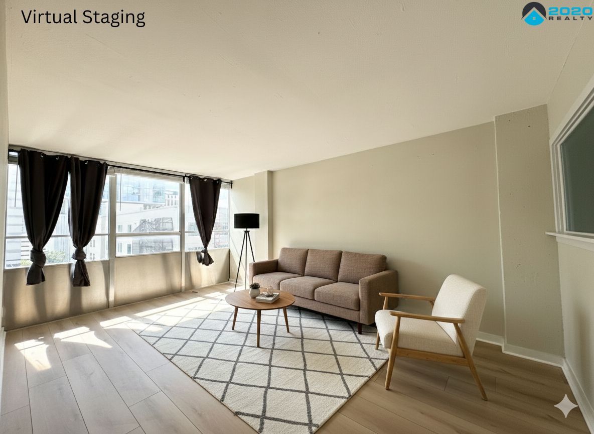 1800 Lavaca Street, Unit 705 Austin, TX 78701 - Photo 4 of 18 a living room with furniture and a large window