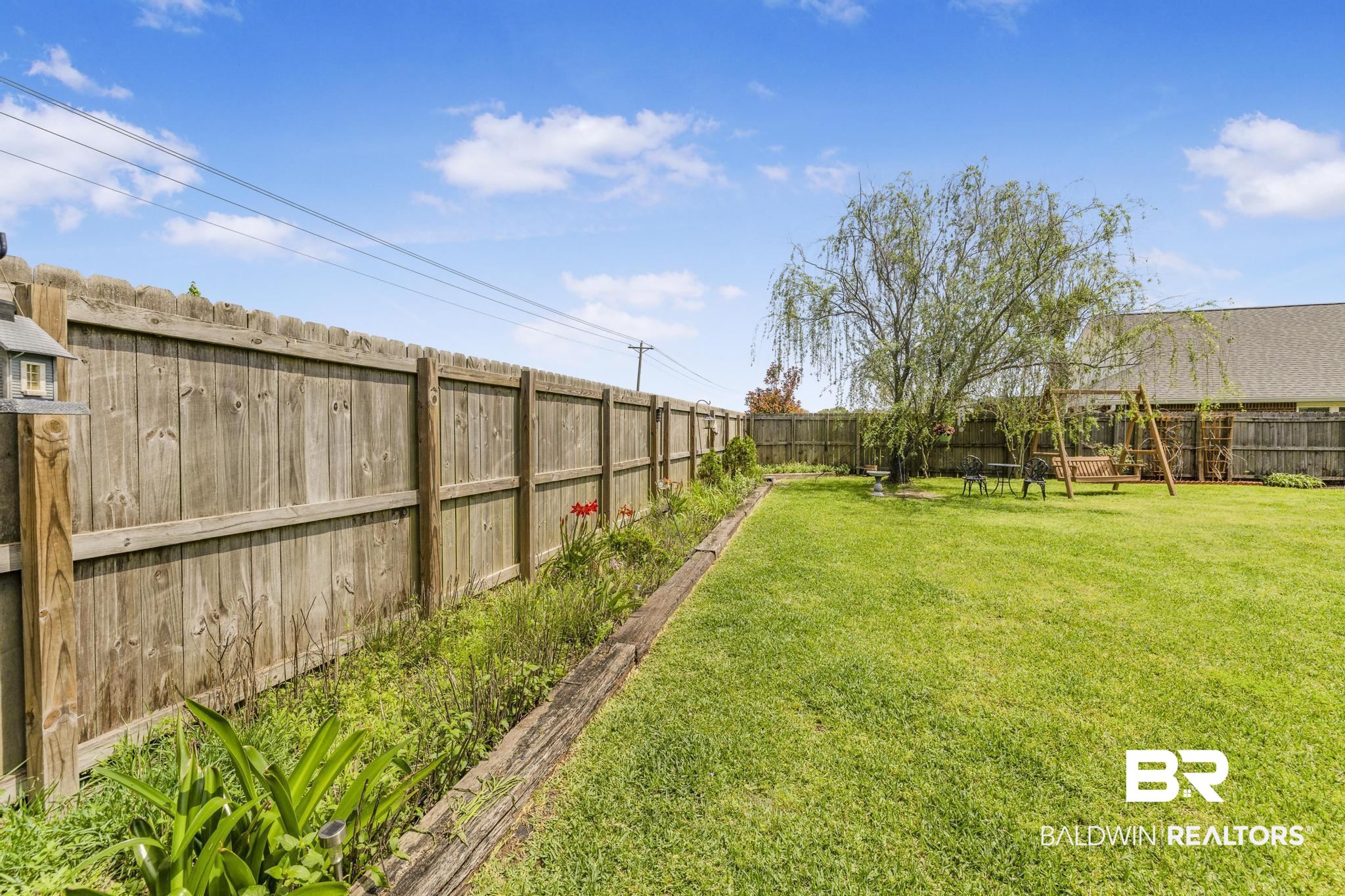 16545 Cold Mill Loop Foley, AL 36535 - Photo 36 of 48 View of yard featuring a fenced backyard