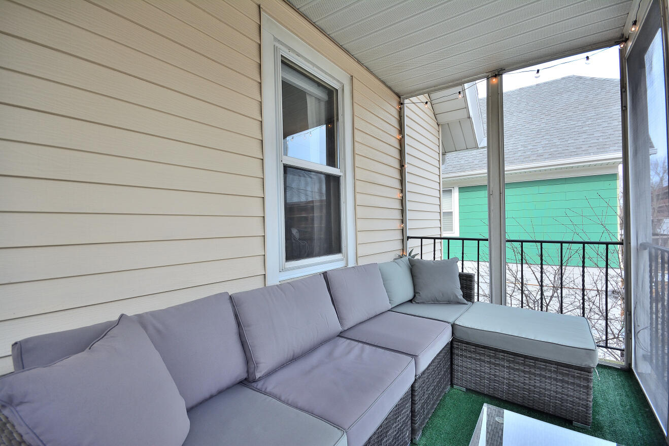 3316 North Cramer Street, Unit 3318 Milwaukee, WI 53211 - Photo 32 of 42 Upper Back Screen Porch