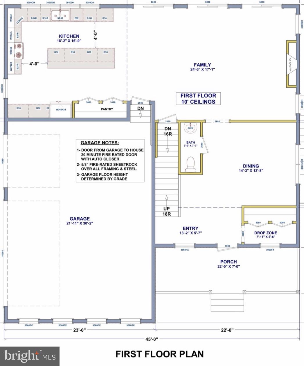 5612 Allender Road White Marsh, MD 21162 - Photo 4 of 5 First floor plans