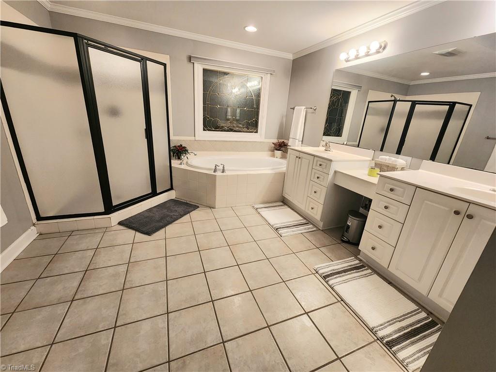 1679 Deer Run Court Oak Ridge, NC 27310 - Photo 18 of 40 large primary suite with fresh paint