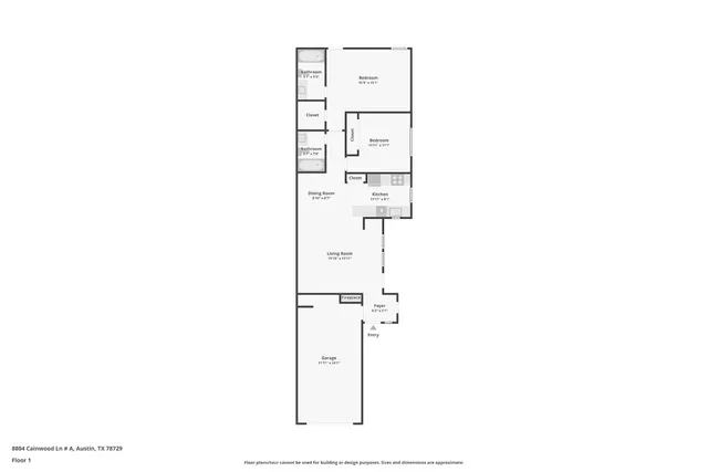 $1,650 | 8804 Cainwood Lane, Unit A, Austin, TX 78729