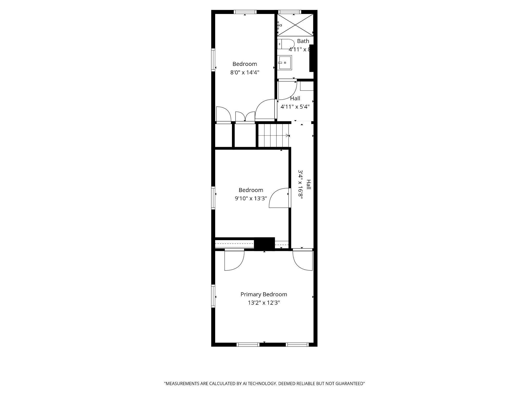 3731 Roland Avenue Baltimore, MD 21211 - Photo 62 of 62 Upper Level Floorplan