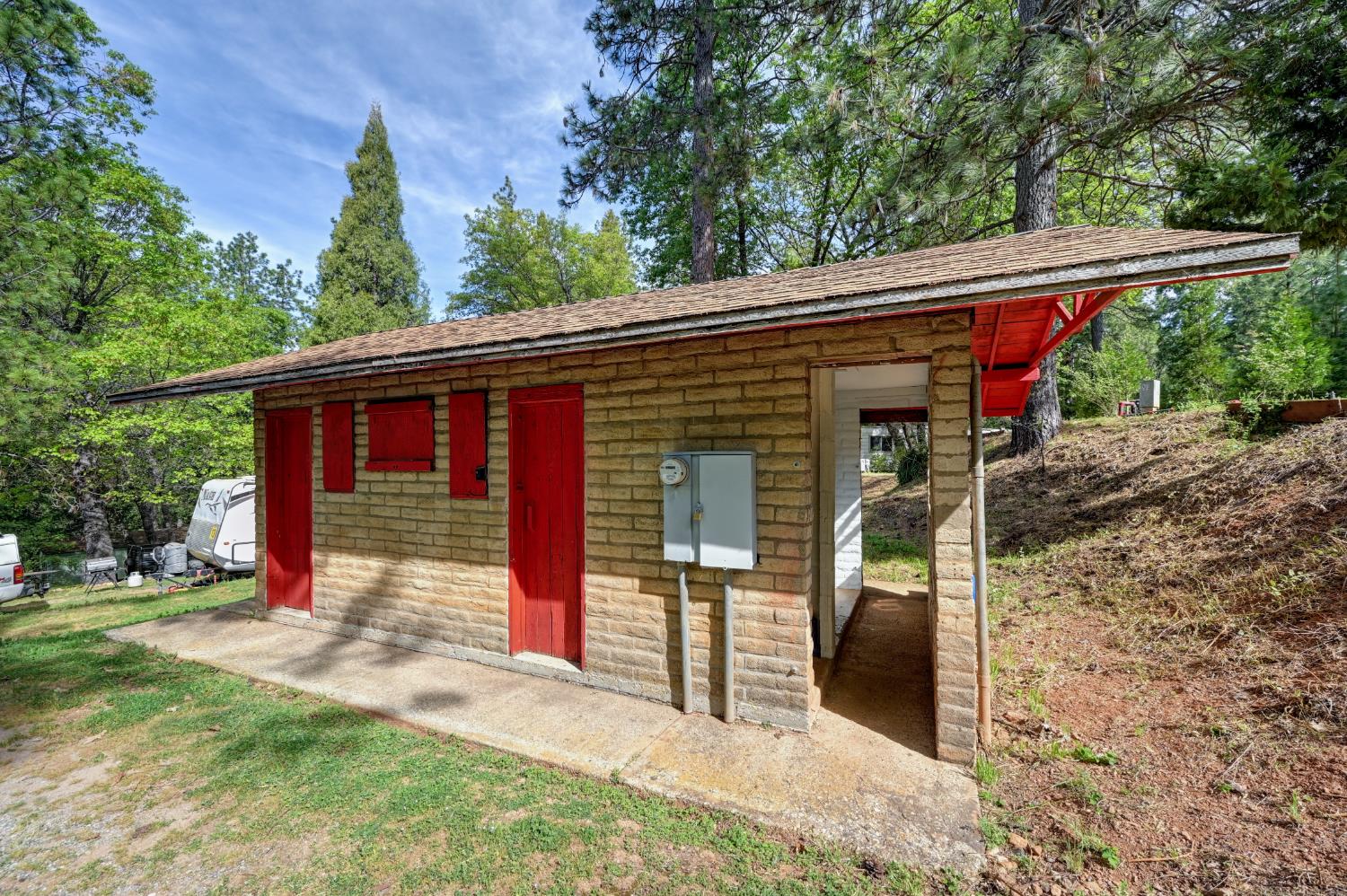 245 Railroad Flat Road Rail Road Flat, CA 95248 - Photo 4 of 20 a view of a house with backyard