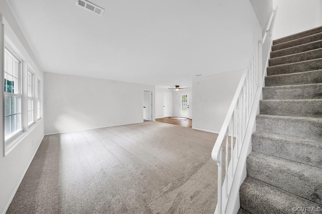 9419 Camrose Road Henrico, VA 23229 - Photo 4 of 29 a view of entryway and hall with wooden floor