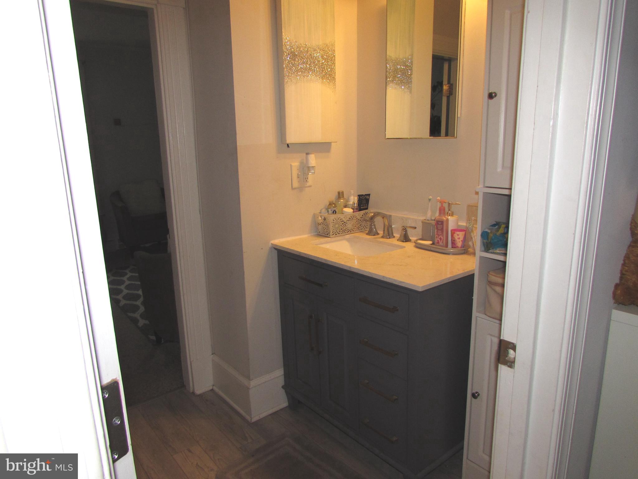 207 Gay Street Denton, MD 21629 - Photo 25 of 25 a bathroom with a sink and a mirror