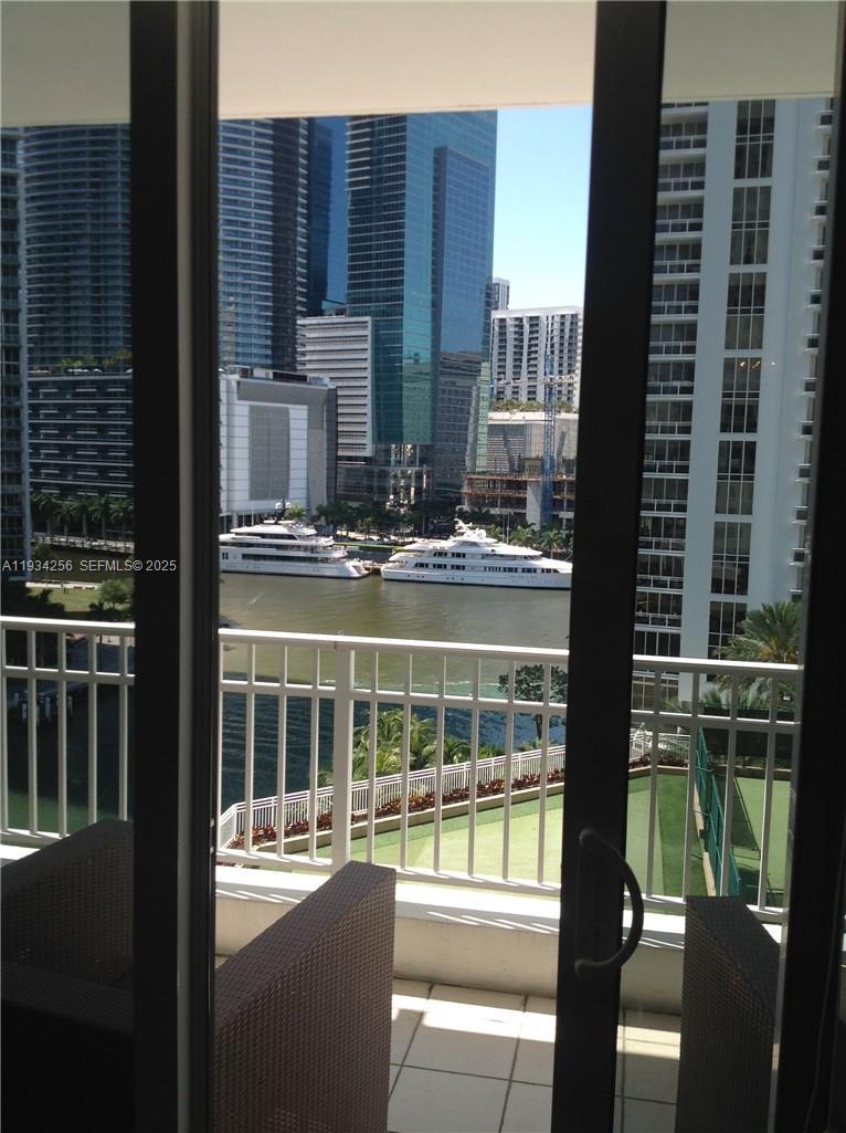 801 Brickell Key Boulevard, Unit 1004 Miami, FL 33131 - Photo 19 of 24 a view of balcony with city view