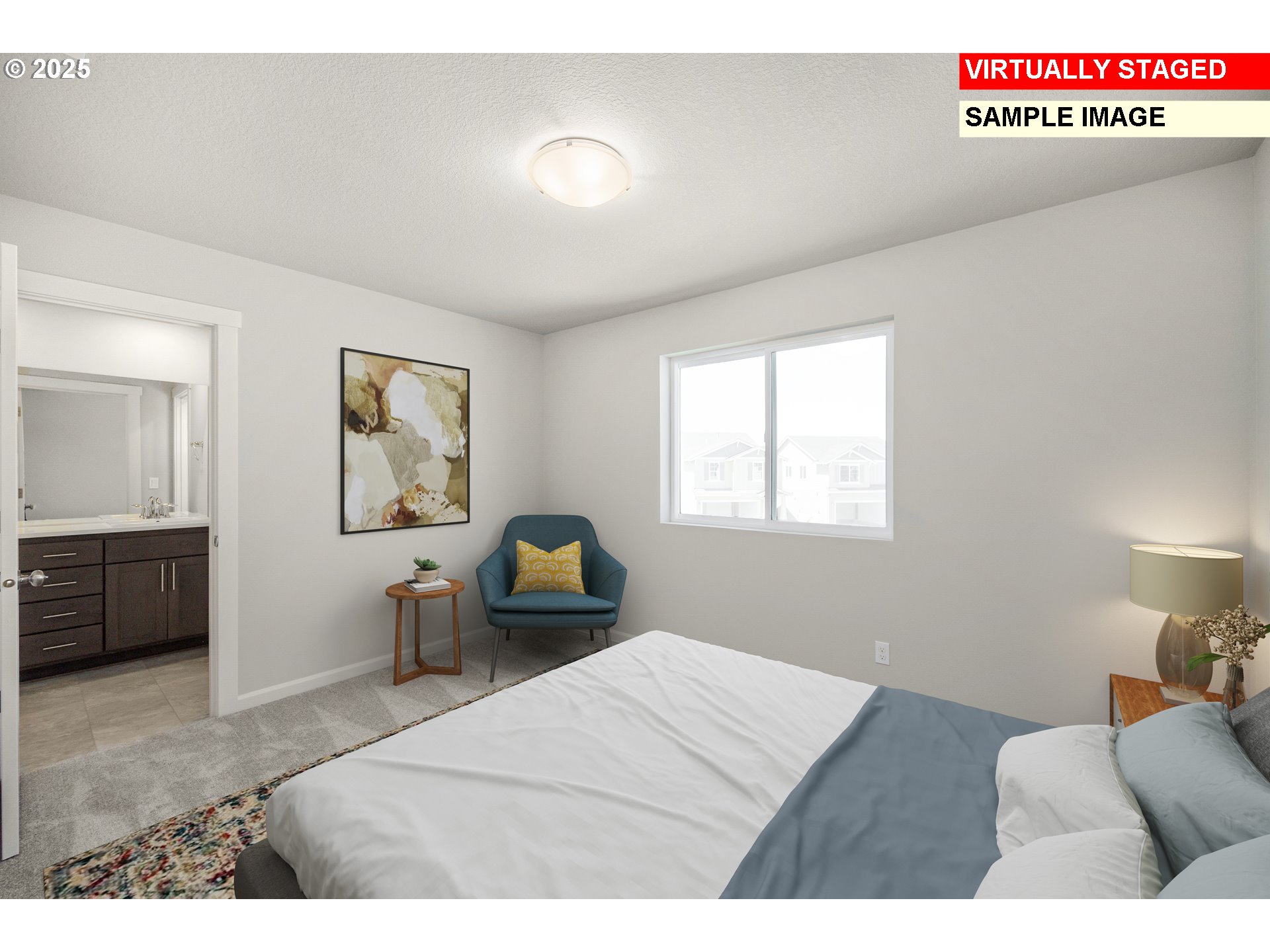 33358 Southwest Rokin Way Scappoose, OR 97056 - Photo 5 of 16 a bedroom with furniture and window