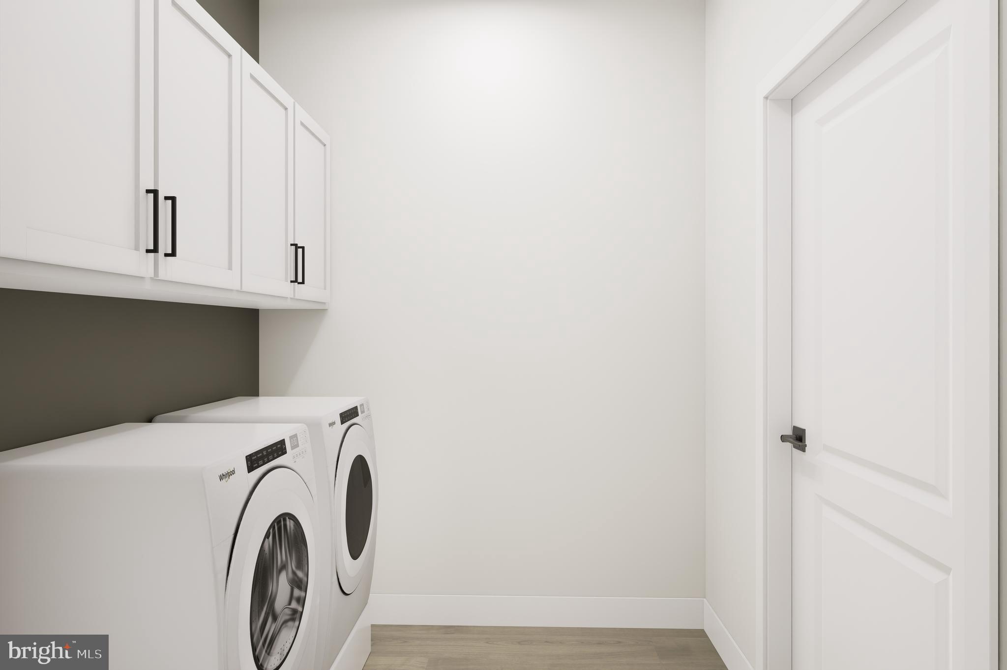 1121 Fortune Terrace, Unit 6 Potomac, MD 20854 - Photo 11 of 12 a view of washer and dryer