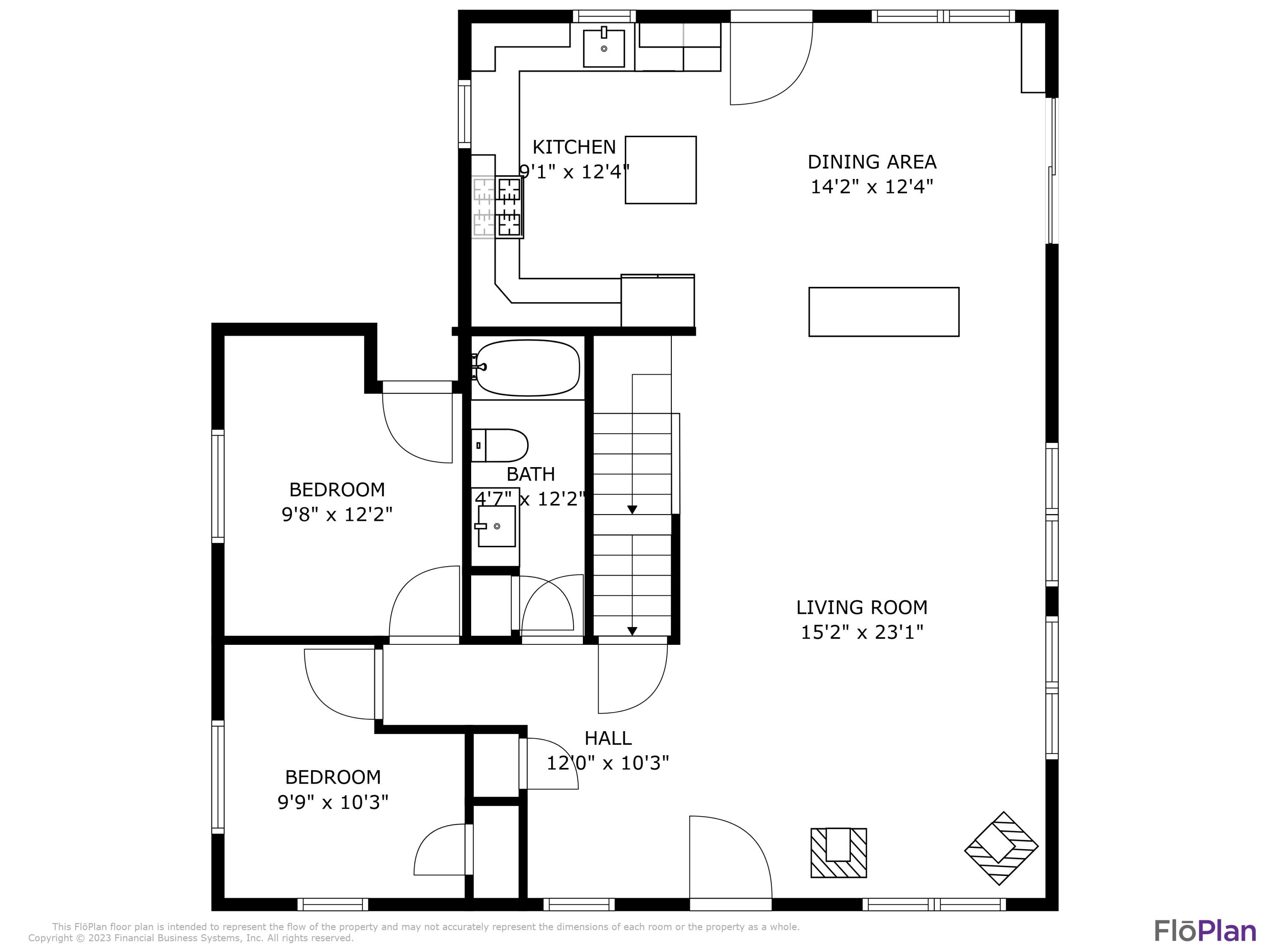 119 Valley Bars Road Bourne, MA 02532 - Photo 33 of 46 by_floor_with_dimensions_jpg_1