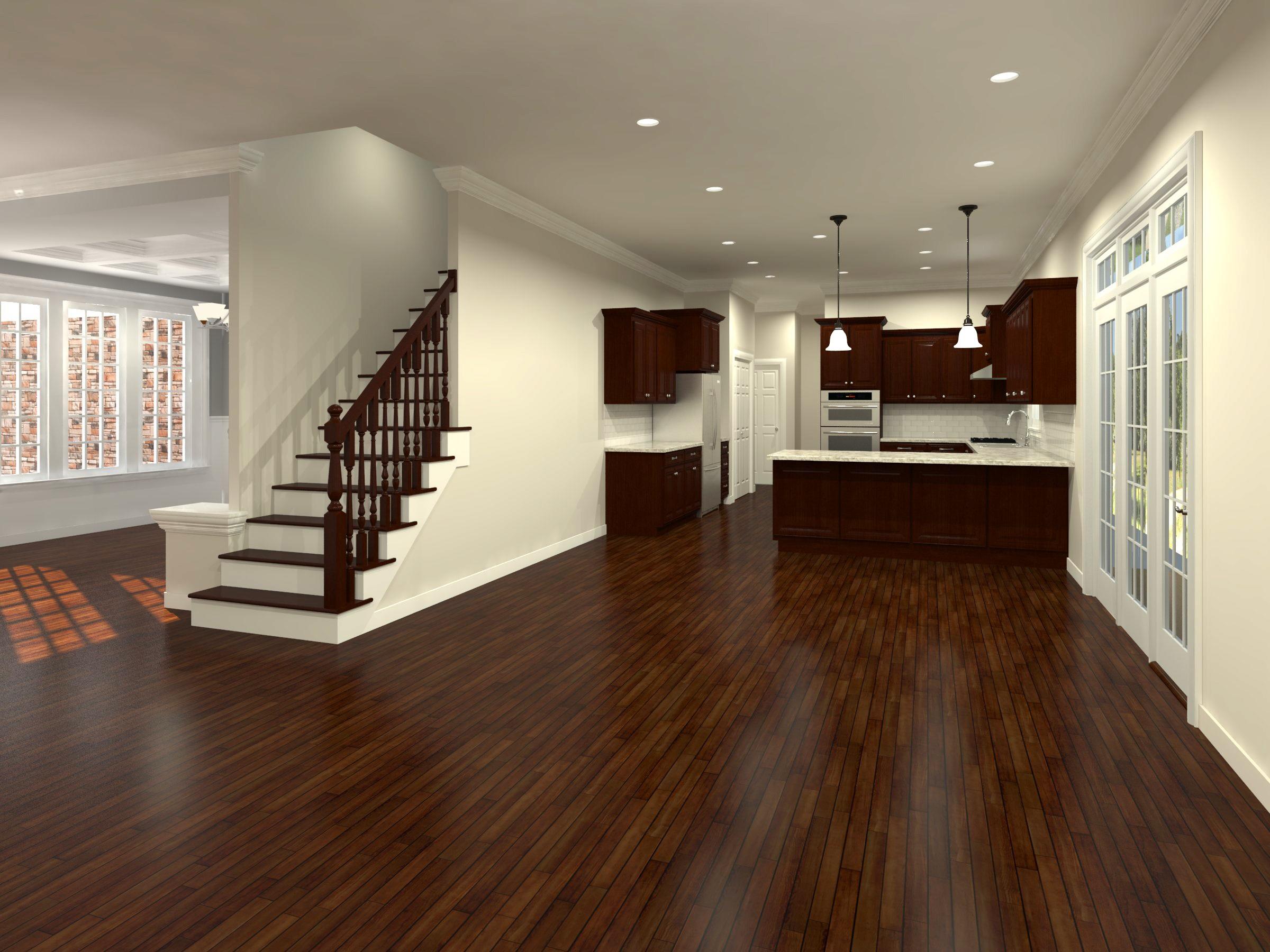 6982 Fairway Ridge Road Salem, VA 24153 - Photo 6 of 10 a view of kitchen with cabinets and wooden floor
