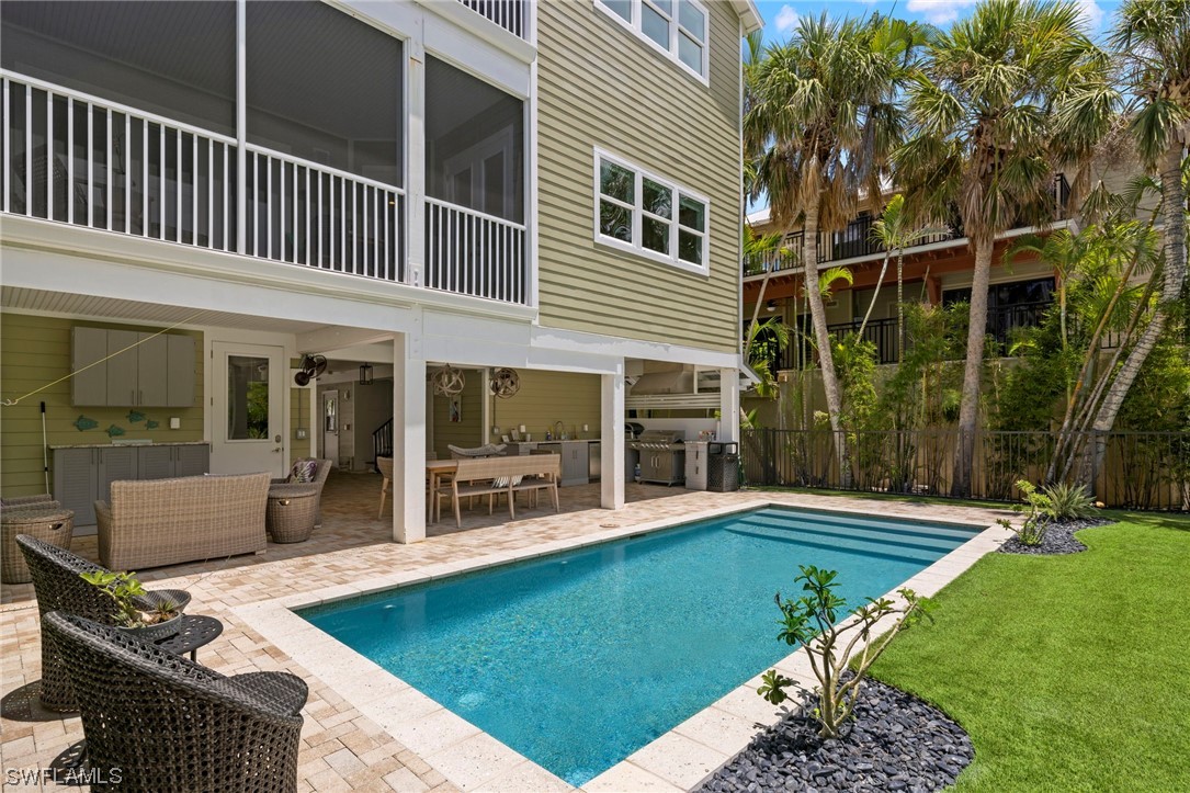 11517 Wightman Lane Captiva, FL 33924 - Photo 3 of 48 a view of outdoor space yard deck patio and swimming pool