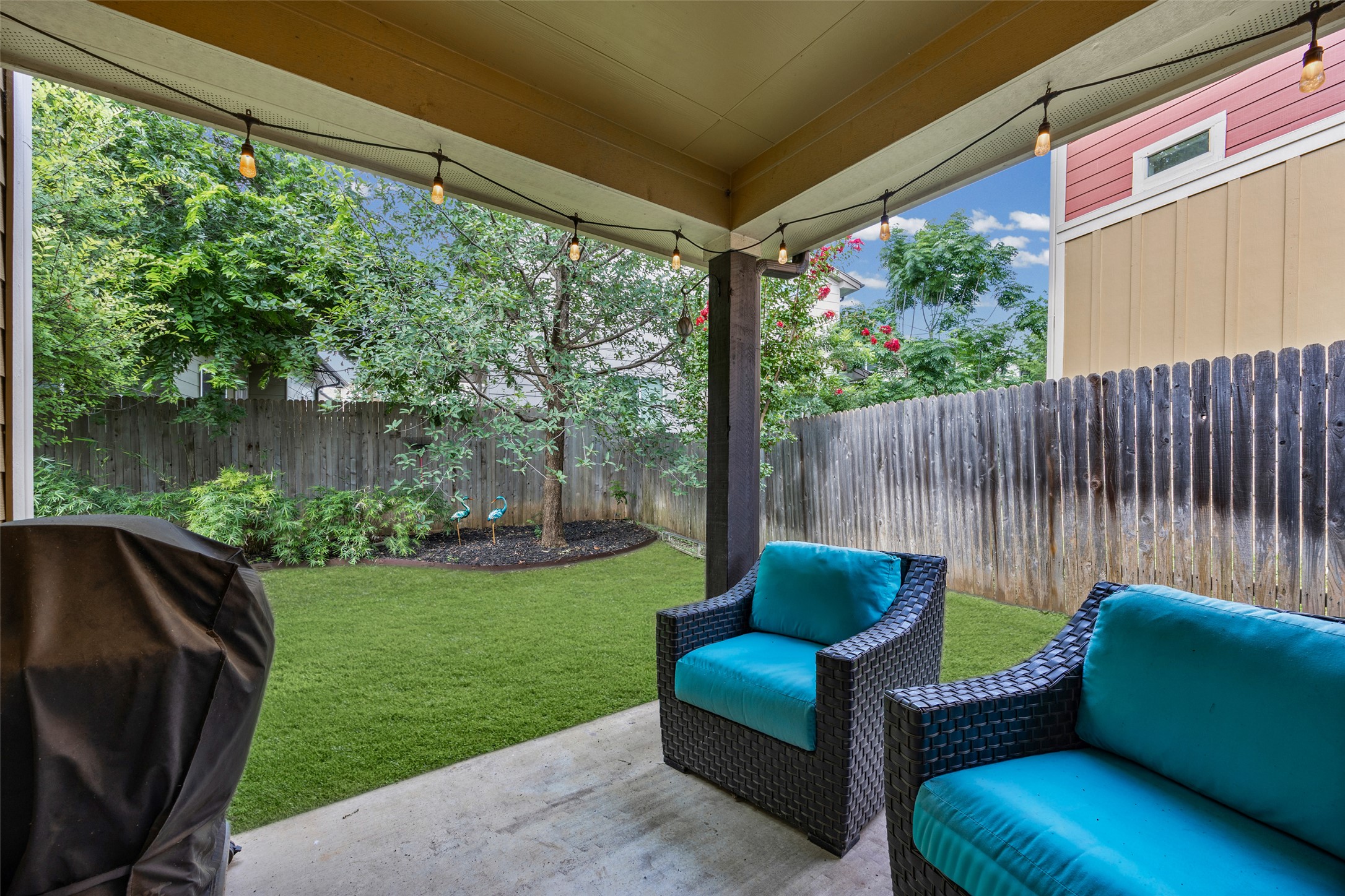 6708 Menchaca Road, Unit 10 Austin, TX 78745 - Photo 29 of 30 A private backyard oasis with ample space for entertaining and relaxation.