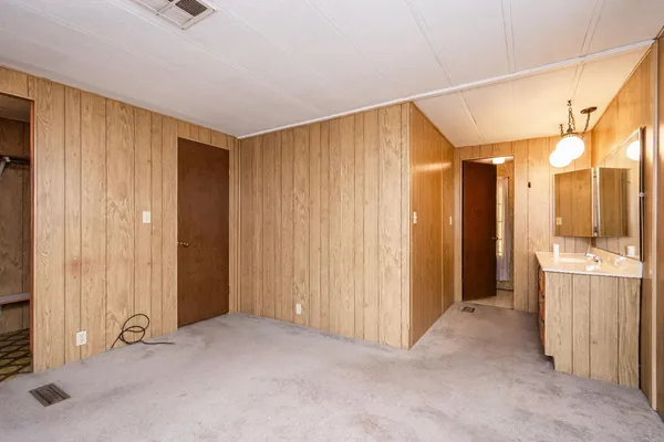 a view of a bathroom with a shower