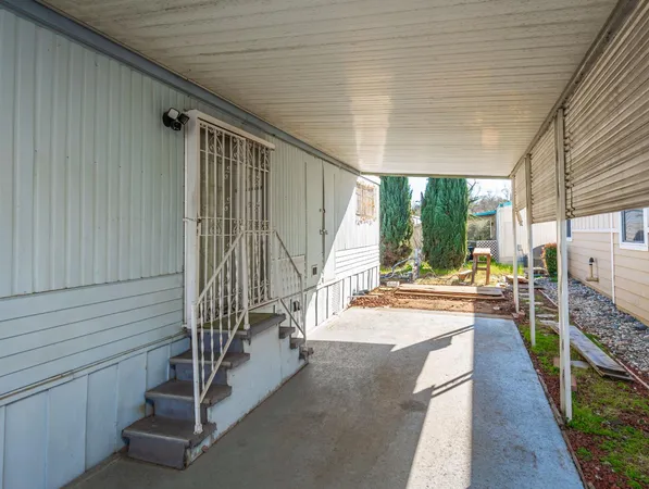 a view of an outdoor space with porch