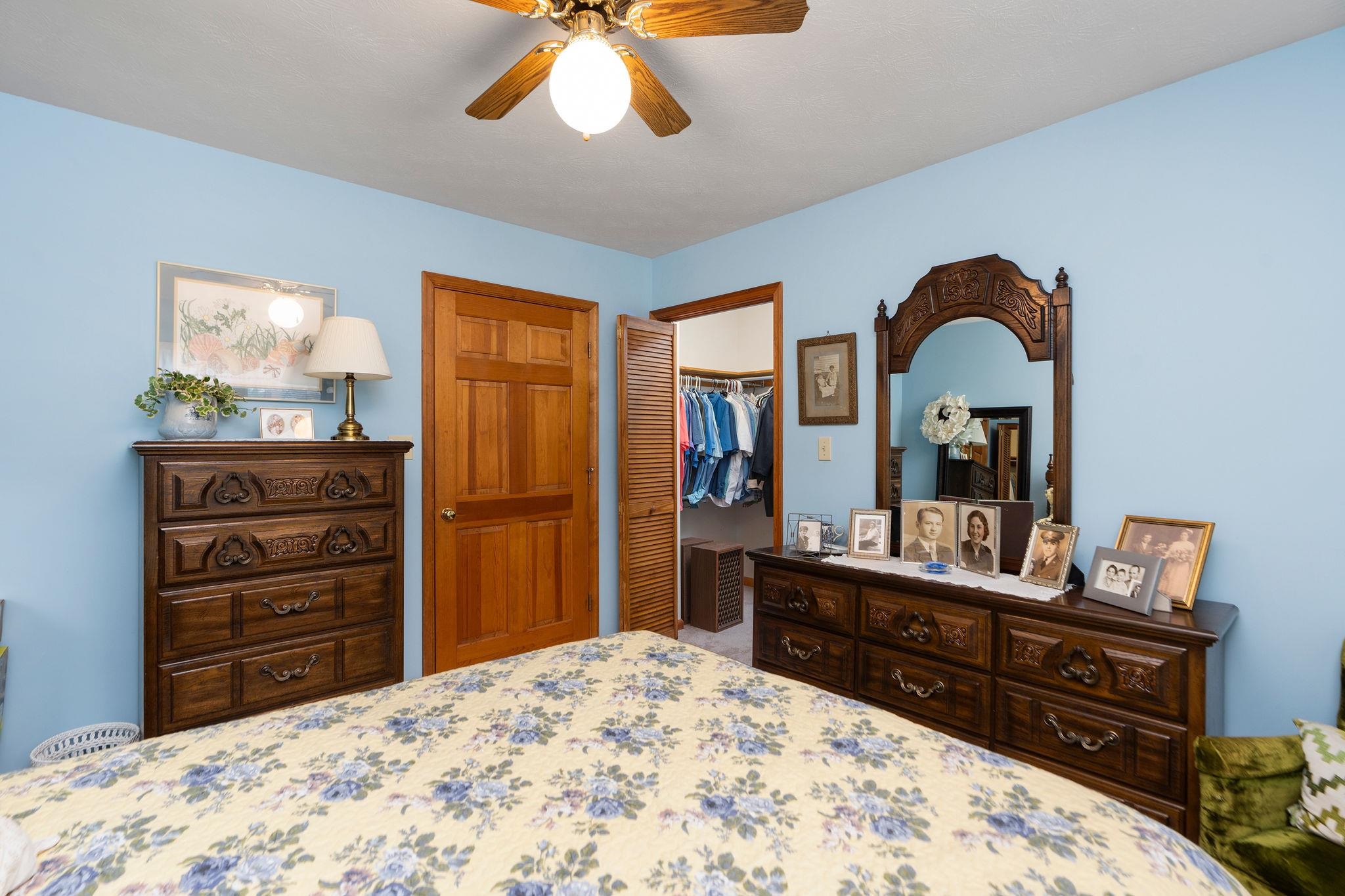 53 Fort River Road Verona, VA 24482 - Photo 33 of 75 a bed room with a bed and a dresser