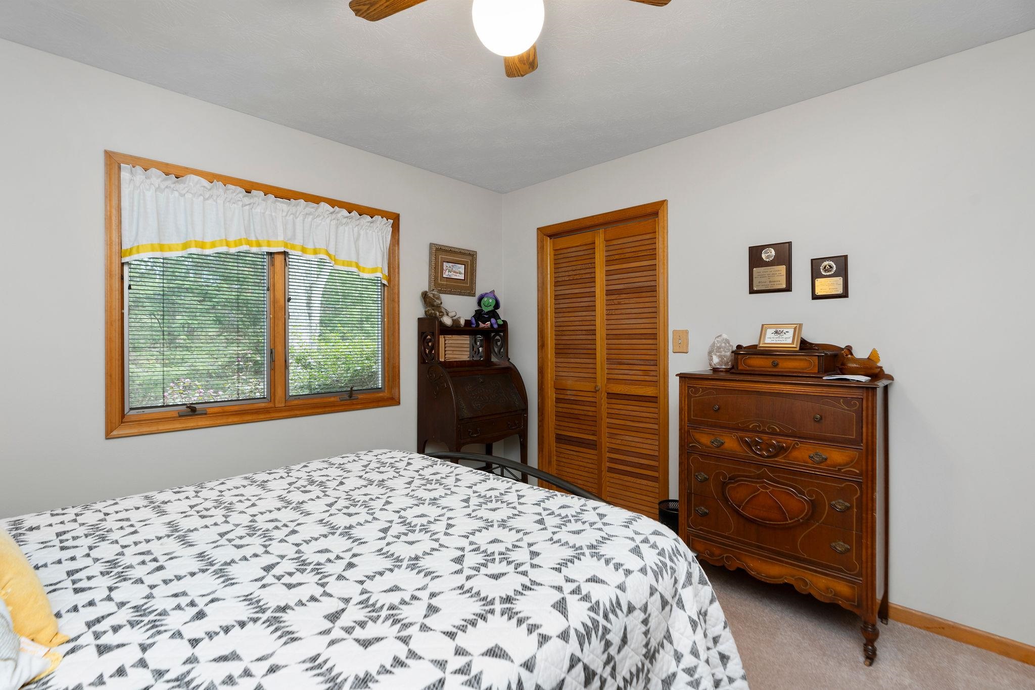 53 Fort River Road Verona, VA 24482 - Photo 35 of 75 a bedroom with a bed and a dresser