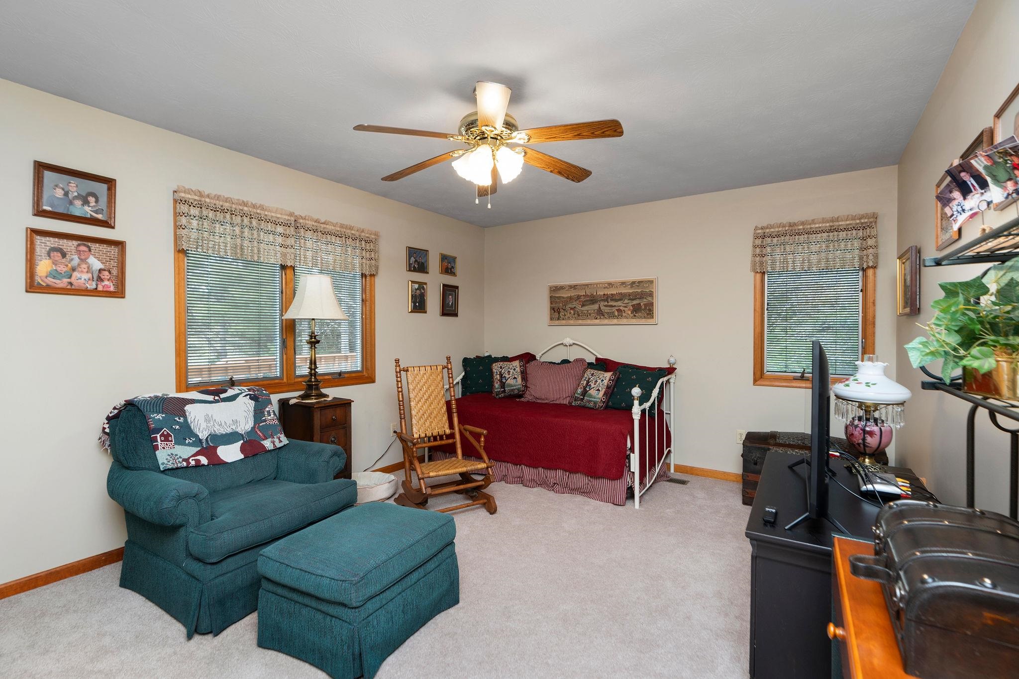 53 Fort River Road Verona, VA 24482 - Photo 37 of 75 a living room with furniture and a large window