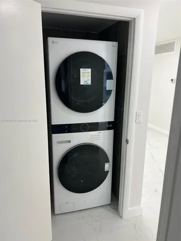 a room with storage and utility