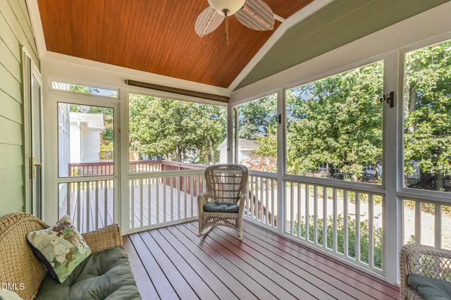 a picture of a bench in a white building