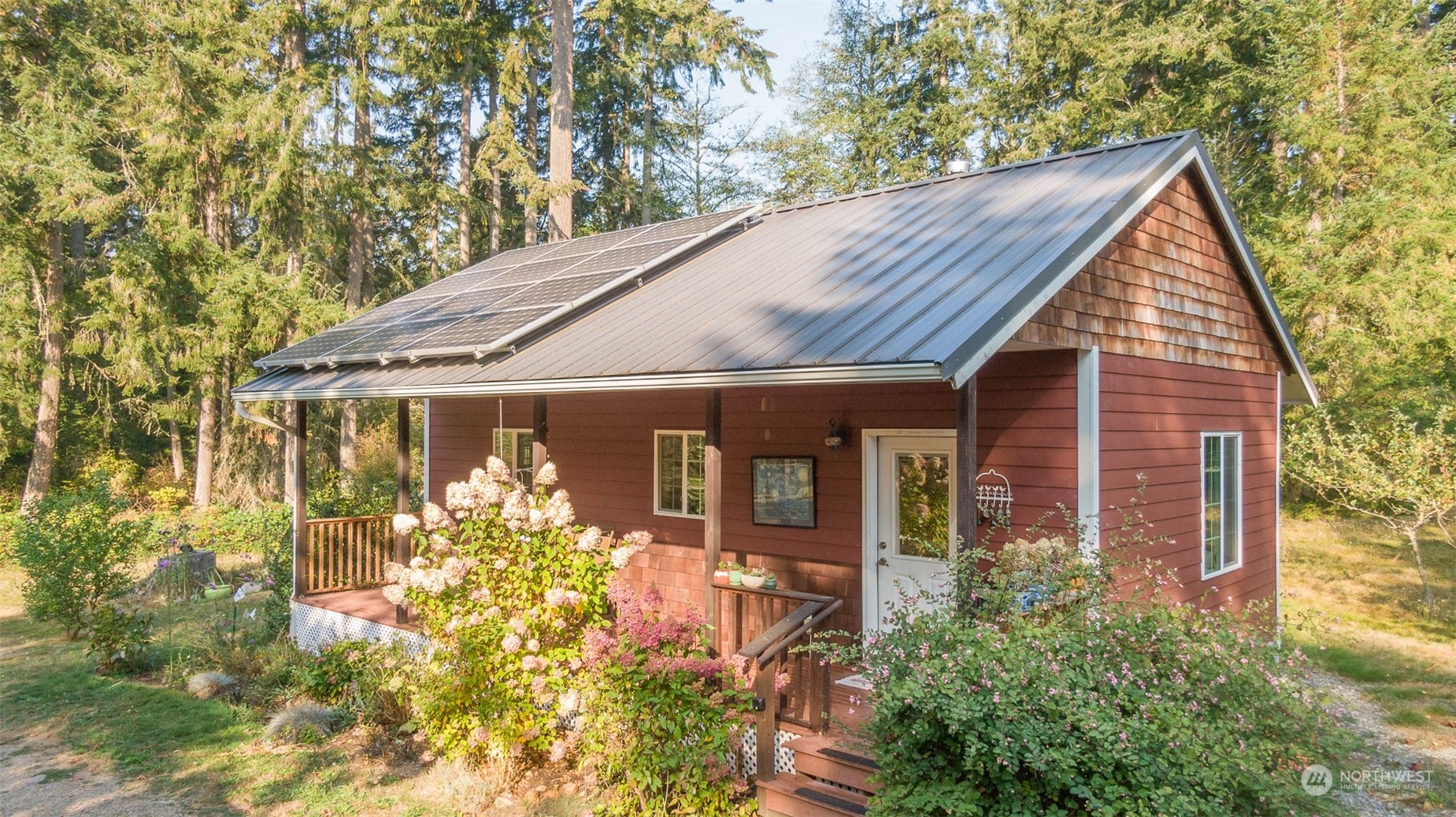 10530 Southwest Cove Road Vashon, WA 98070 - Photo 26 of 34 front view of house with a yard