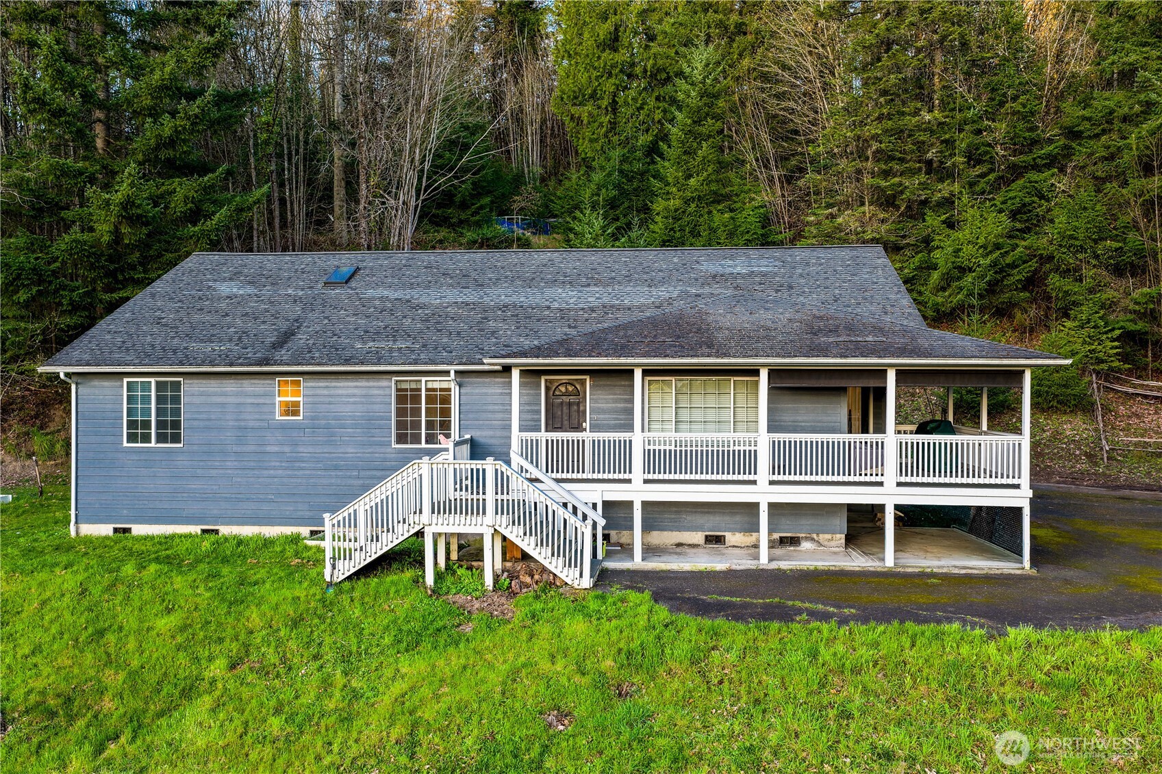 118 Clark Creek Road Longview, WA 98632 - Photo 3 of 19 a front view of a house with a yard
