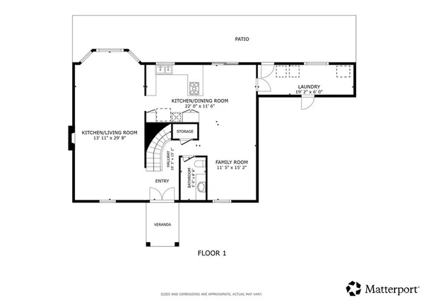 a picture of floor plan