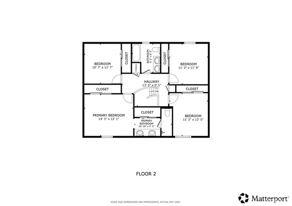 a picture of a floor plan