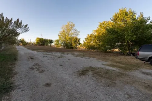 a view of a house with a outdoor space