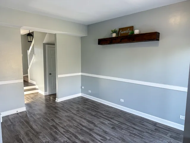 wooden floor in an empty room