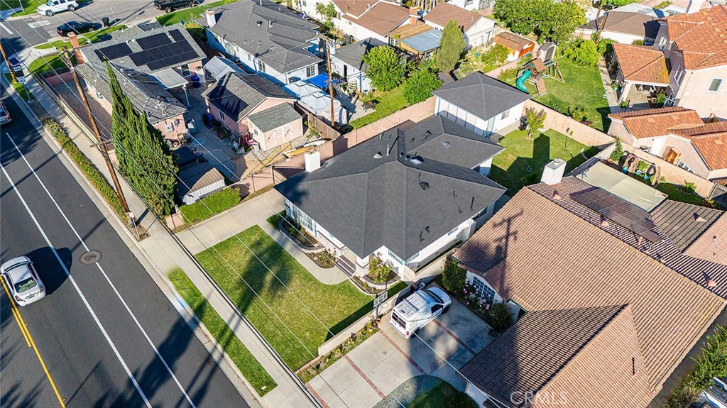 12216 Old River School Road Downey, CA 90242 - Photo 33 of 36 an aerial view of a house with outdoor space