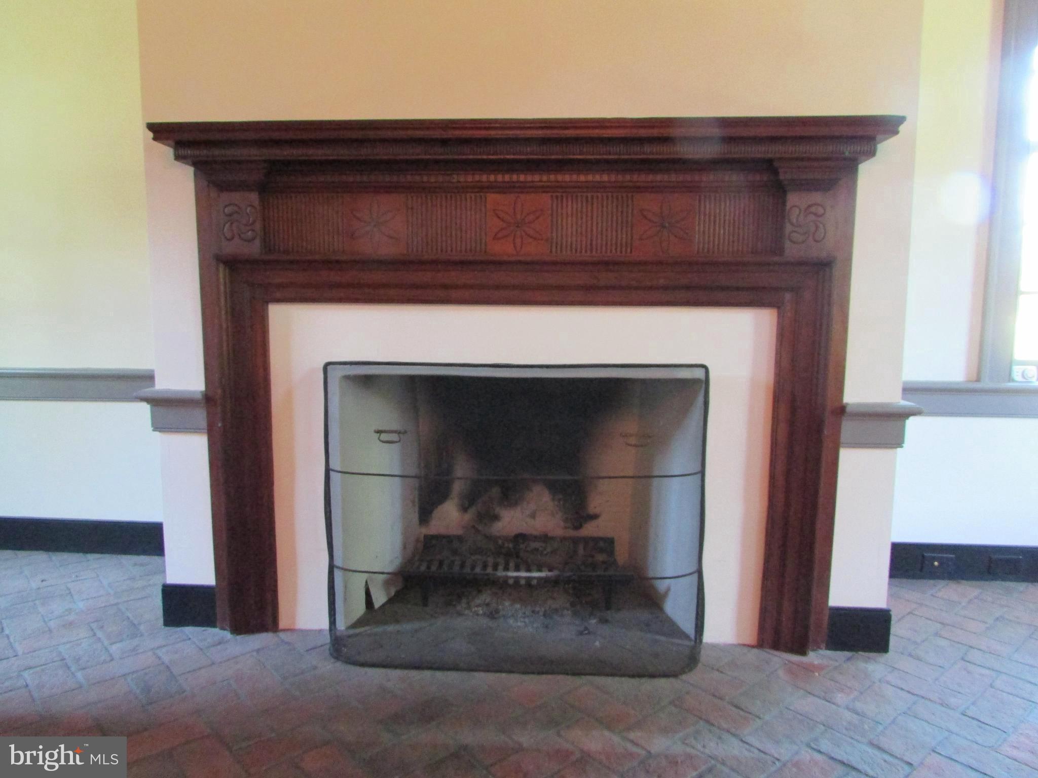464 Covered Bridge Road Oley, PA 19547 - Photo 12 of 41 Kitchen Fireplace