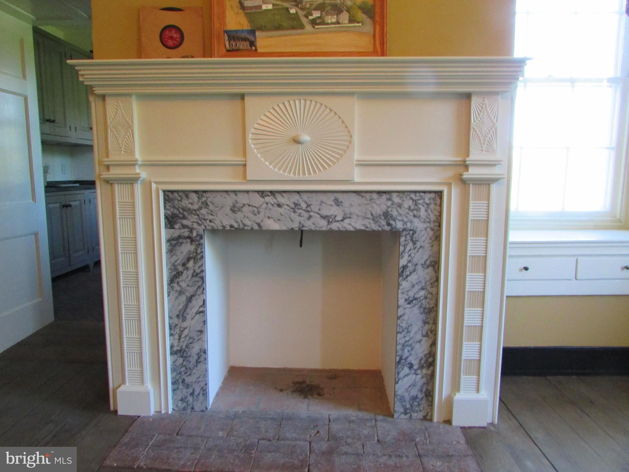 464 Covered Bridge Road Oley, PA 19547 - Photo 14 of 41 Fireplace with Marble surround