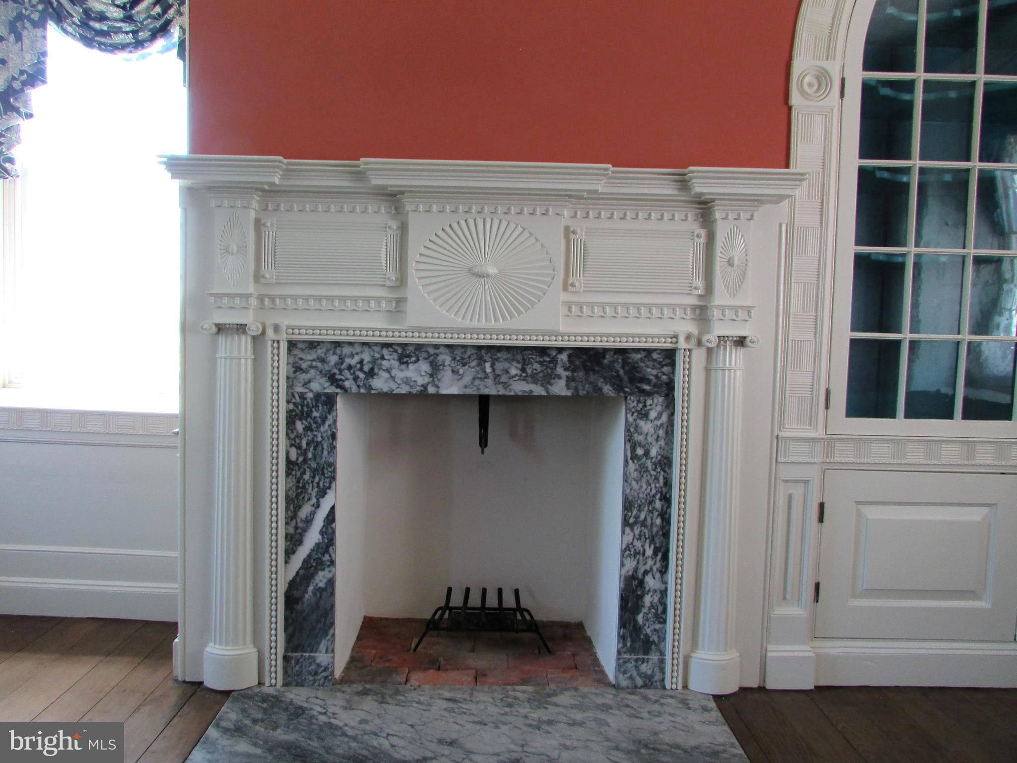 464 Covered Bridge Road Oley, PA 19547 - Photo 17 of 41 Fireplace with Marble surround