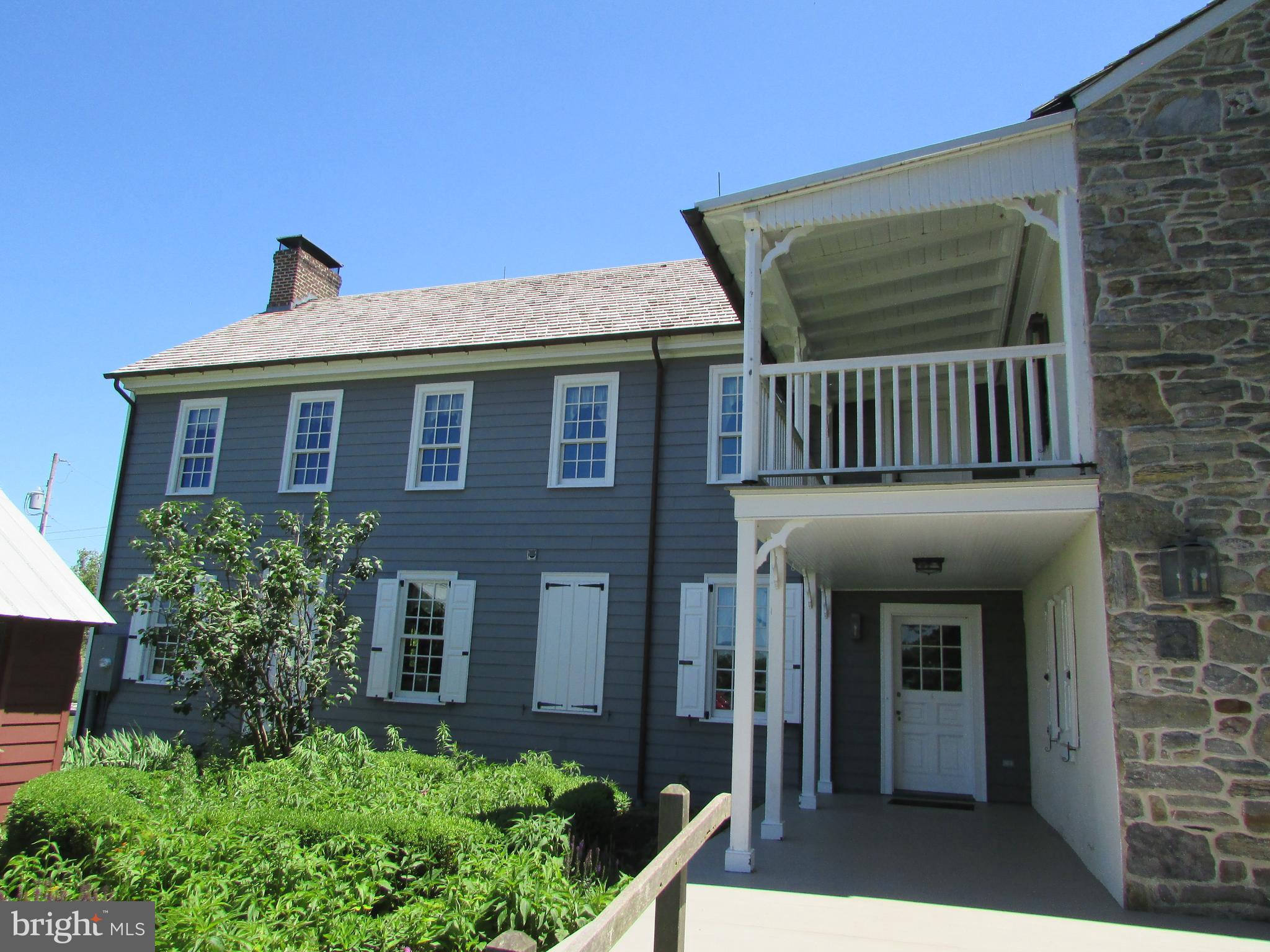 464 Covered Bridge Road Oley, PA 19547 - Photo 5 of 41 Back Porch and Balcony