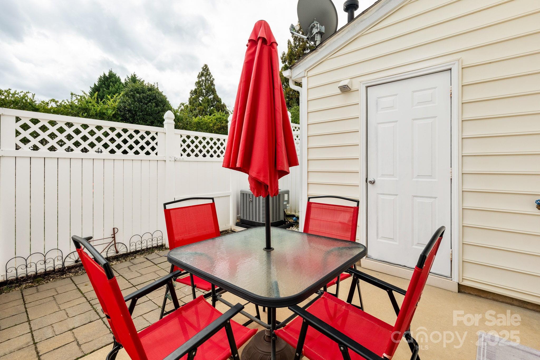 811 Gentlewinds Court Fort Mill, SC 29708 - Photo 24 of 25 a backyard with a table and chairs