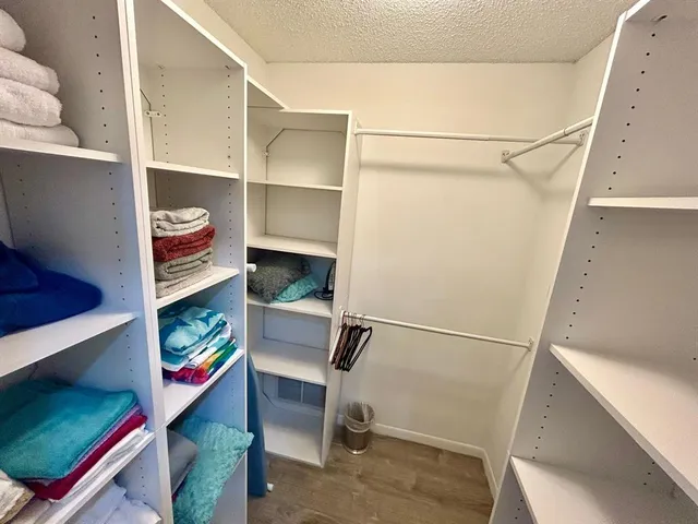a room with storage and utility