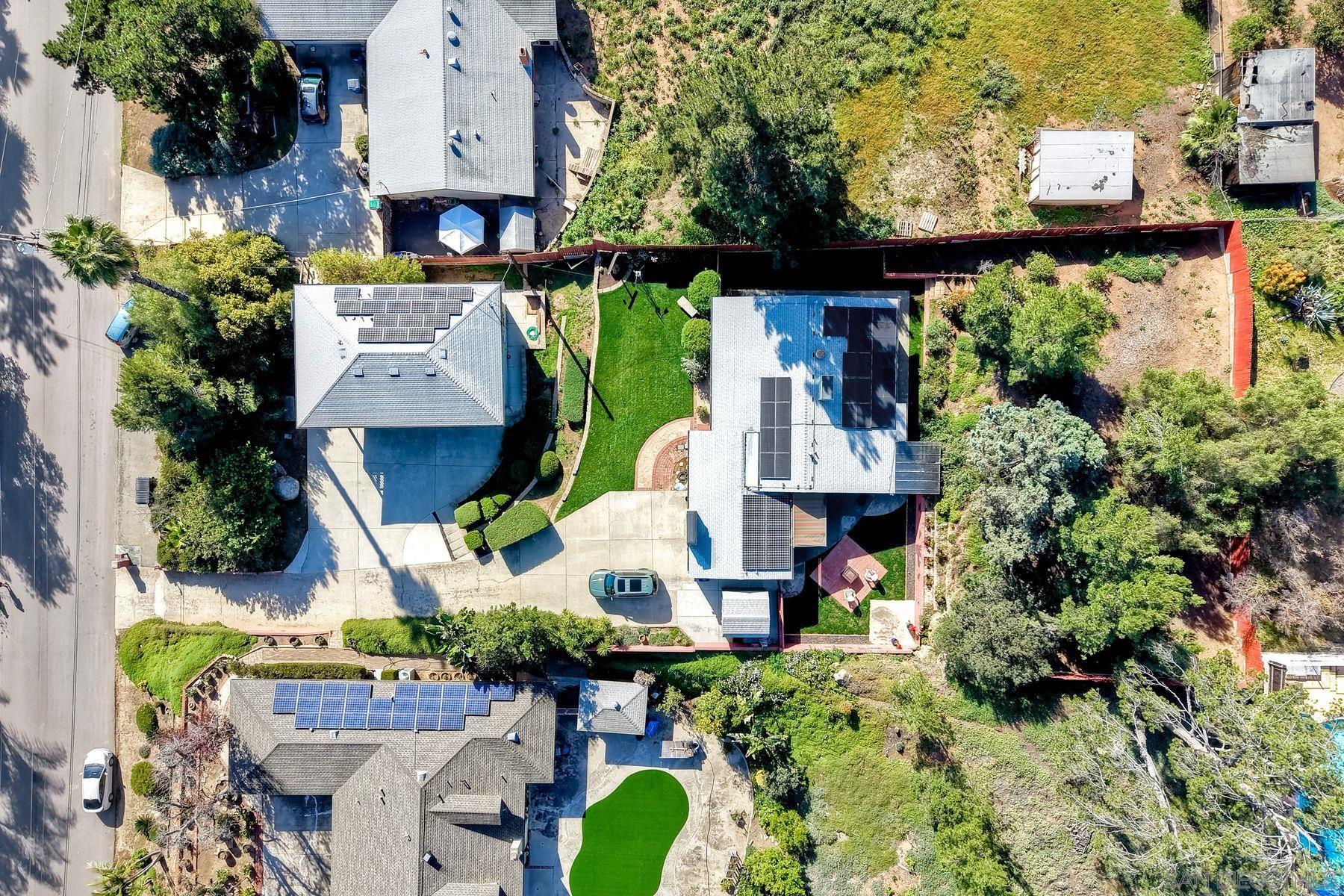 1912 Jalisco Road El Cajon, CA 92019 - Photo 21 of 38 an aerial view of house with yard swimming pool and outdoor seating